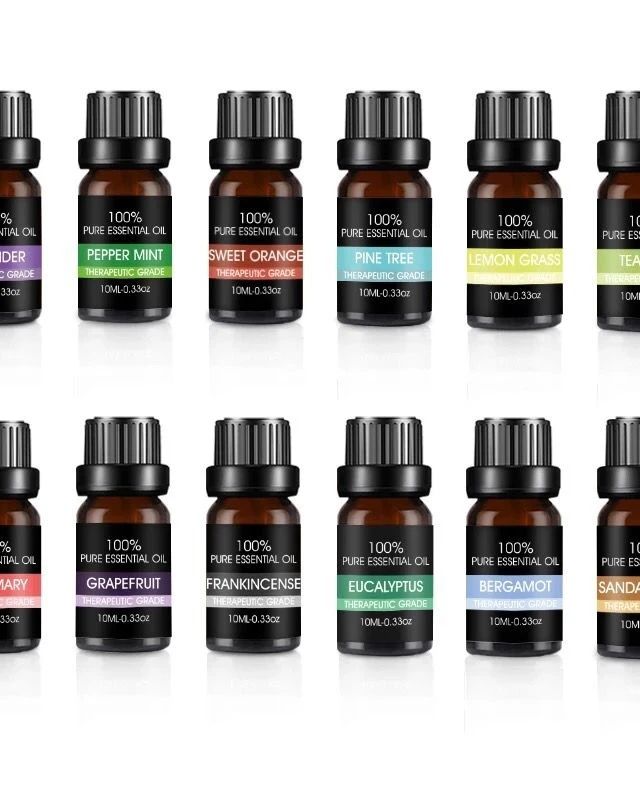 BowLift | Set Of 12 Pure Essential Oils Gift Set