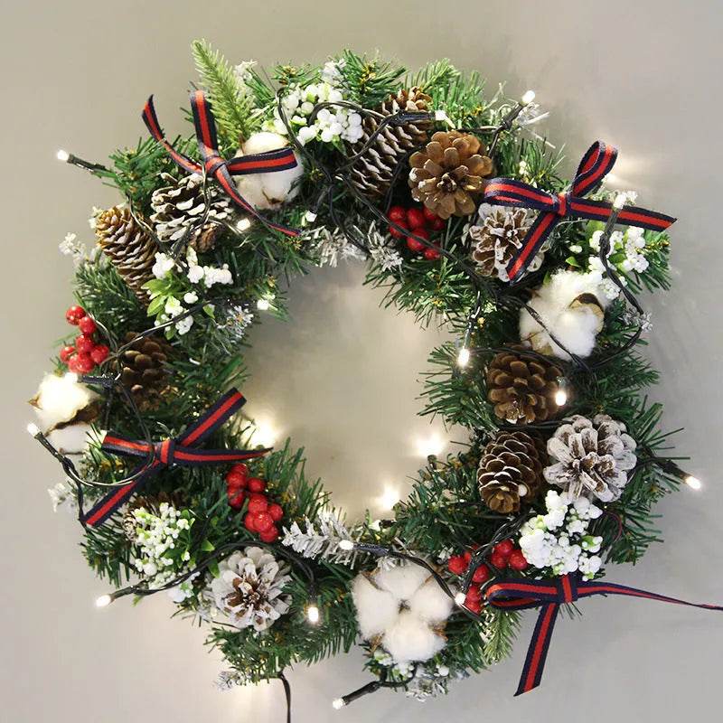 BowLift | 30cm 40cm Christmas Wreath Ornaments Christmas Wreath