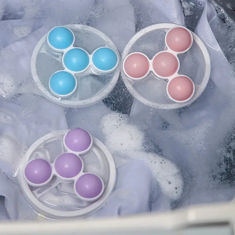 BowLift | 2-Pack Reusable Floating Net for Hair and Lint Removal