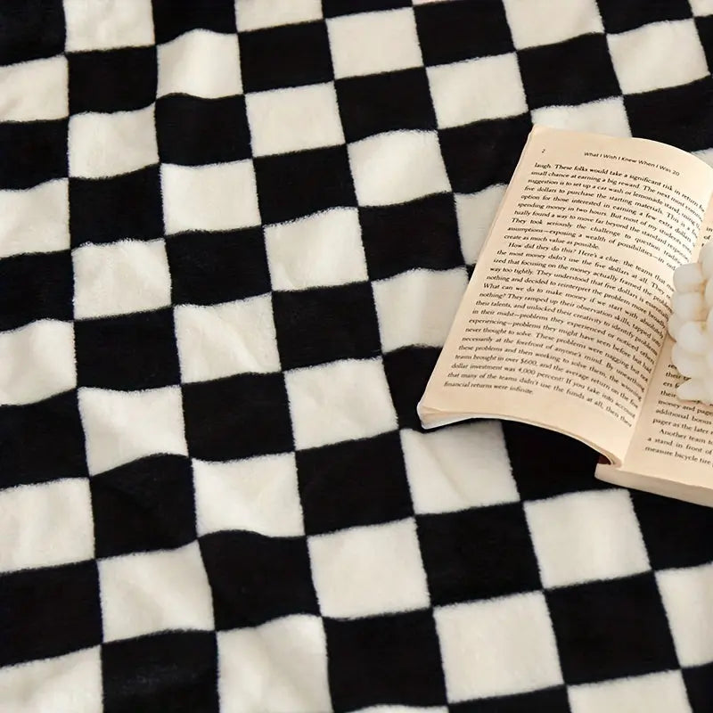 BowLift | Classic Check Blanket – Soft and Warm Blanket for Sofa and Bedroom