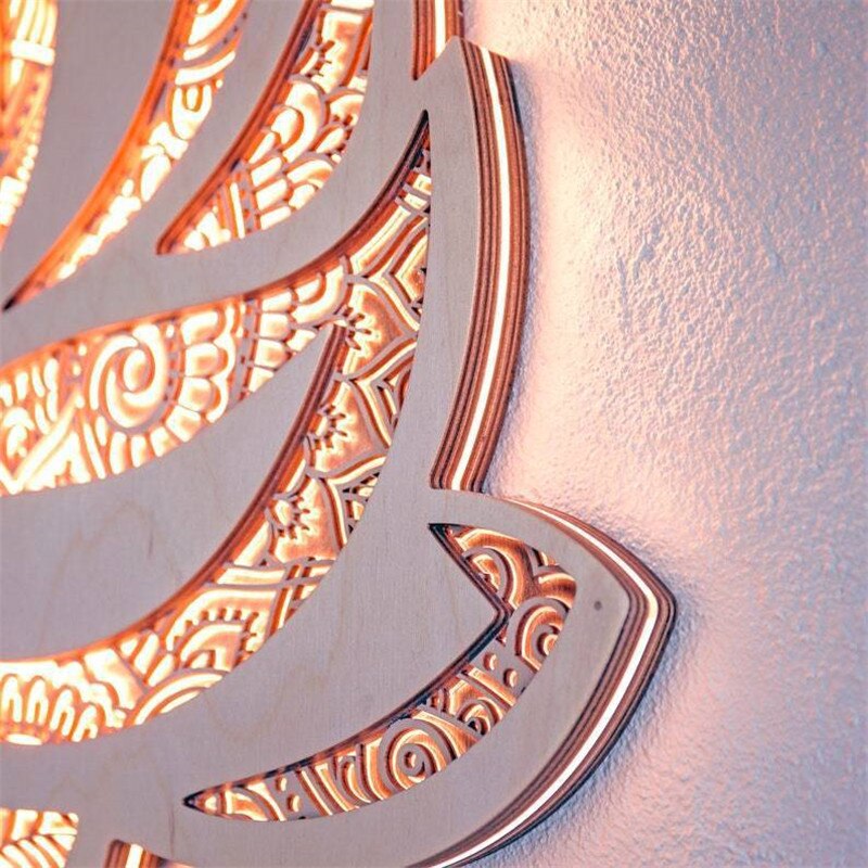 BowLift | Spiritual Lotus Wall Lamp