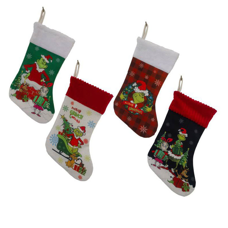 BowLift | Green Christmas Stockings Christmas Decorations
