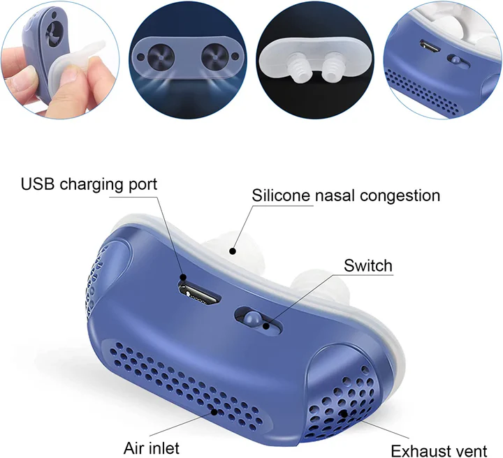 BowLift | Micro CPAP Sleep Apnea Machine for Travel & Anti-Snoring - CPAP Alternative