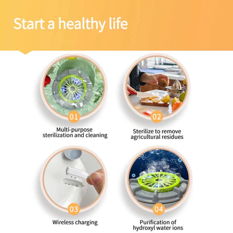 BowLift | High-efficiency portable fruit and vegetable washing machine