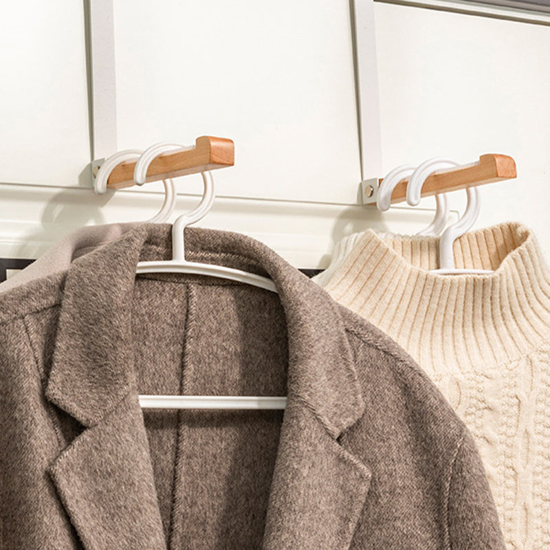 BowLift | Folding Wood Over The Door Hooks