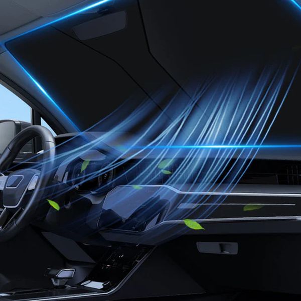 BowLift | Foldable car windshield sunshade