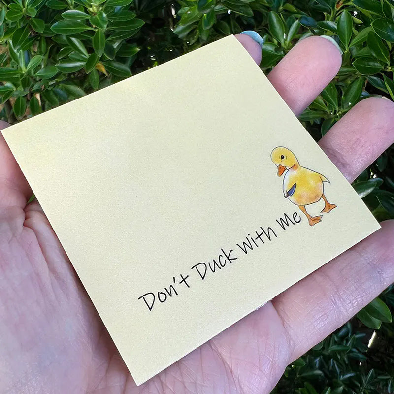 BowLift | Funny Cheeky Duck Sticky Notes