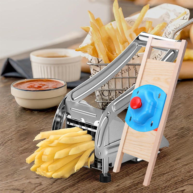 BowLift | Wooden Handle Potato Chips Slicer