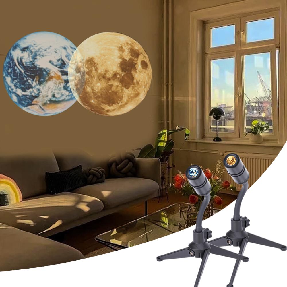 BowLift | Projection lamp - EarthGlow - LED earth design - Inspired curiosity