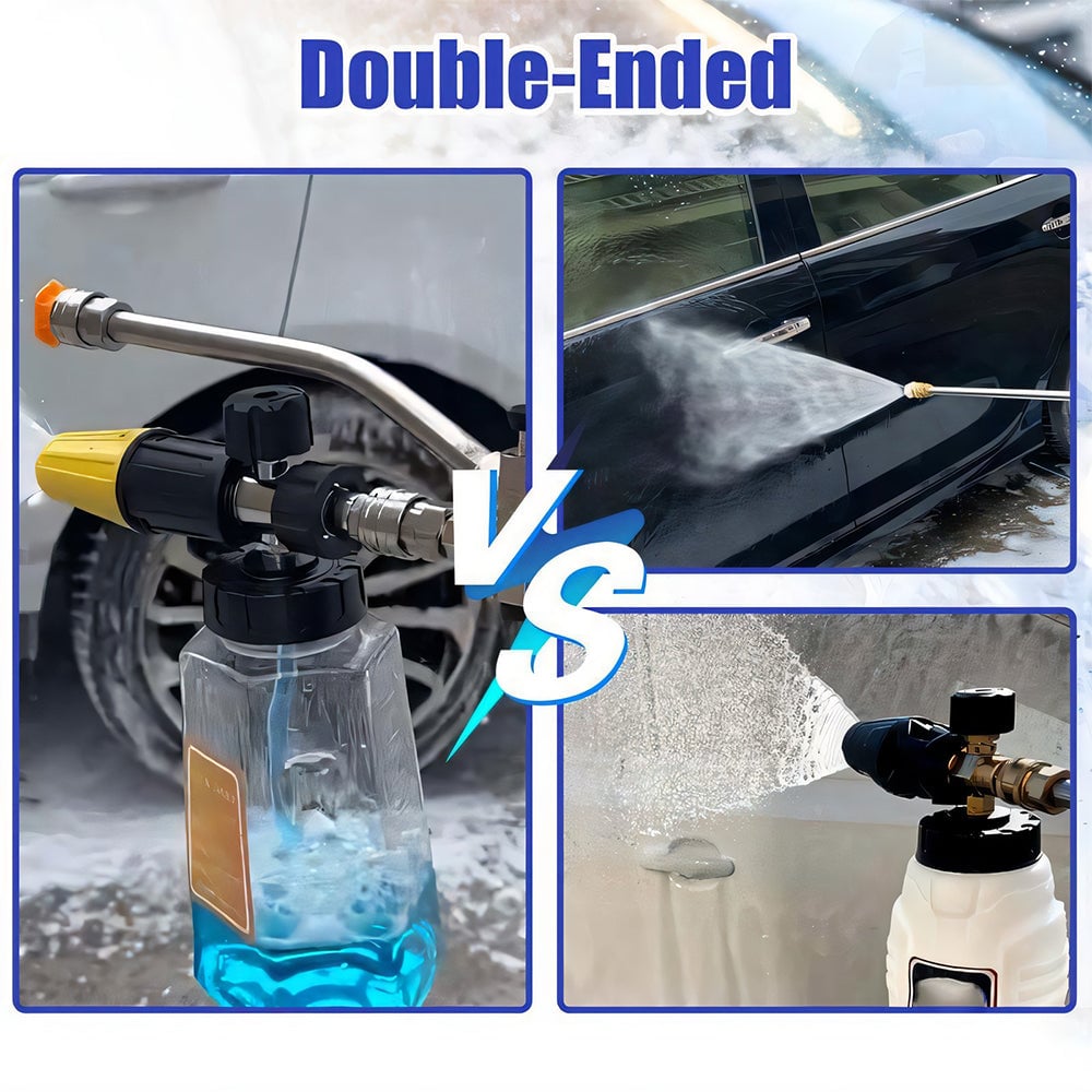 BowLift | Enhance Your Car Washing Experience - Foam Cannon Dual Connector Accessory