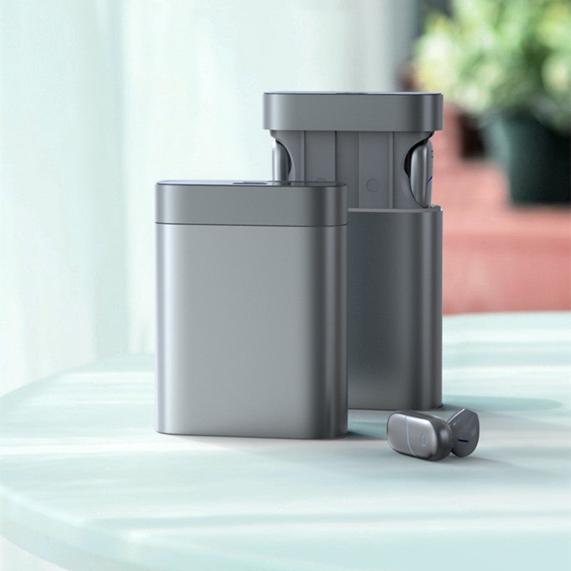 BowLift | 2-in-1 Wireless Bluetooth Earbuds & Power Bank, with Automatic Storage Case and Battery Indicator, for Work & Study