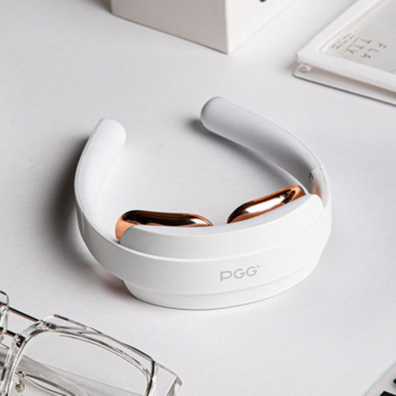 BowLift | Foldable Wireless Smart Neck Massager with Heating Function, 5 Massage Modes and Low-frequency Pulse Technology, for Neck, Muscle, Shoulder & Cervical Pain Relief