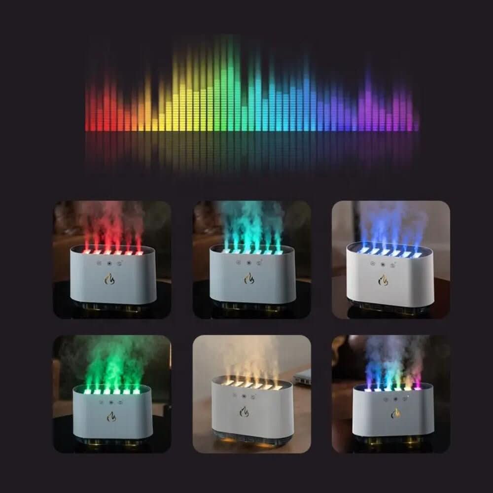 BowLift | Humidifier with LED Colors & 6 Nozzle Moisture Distribution