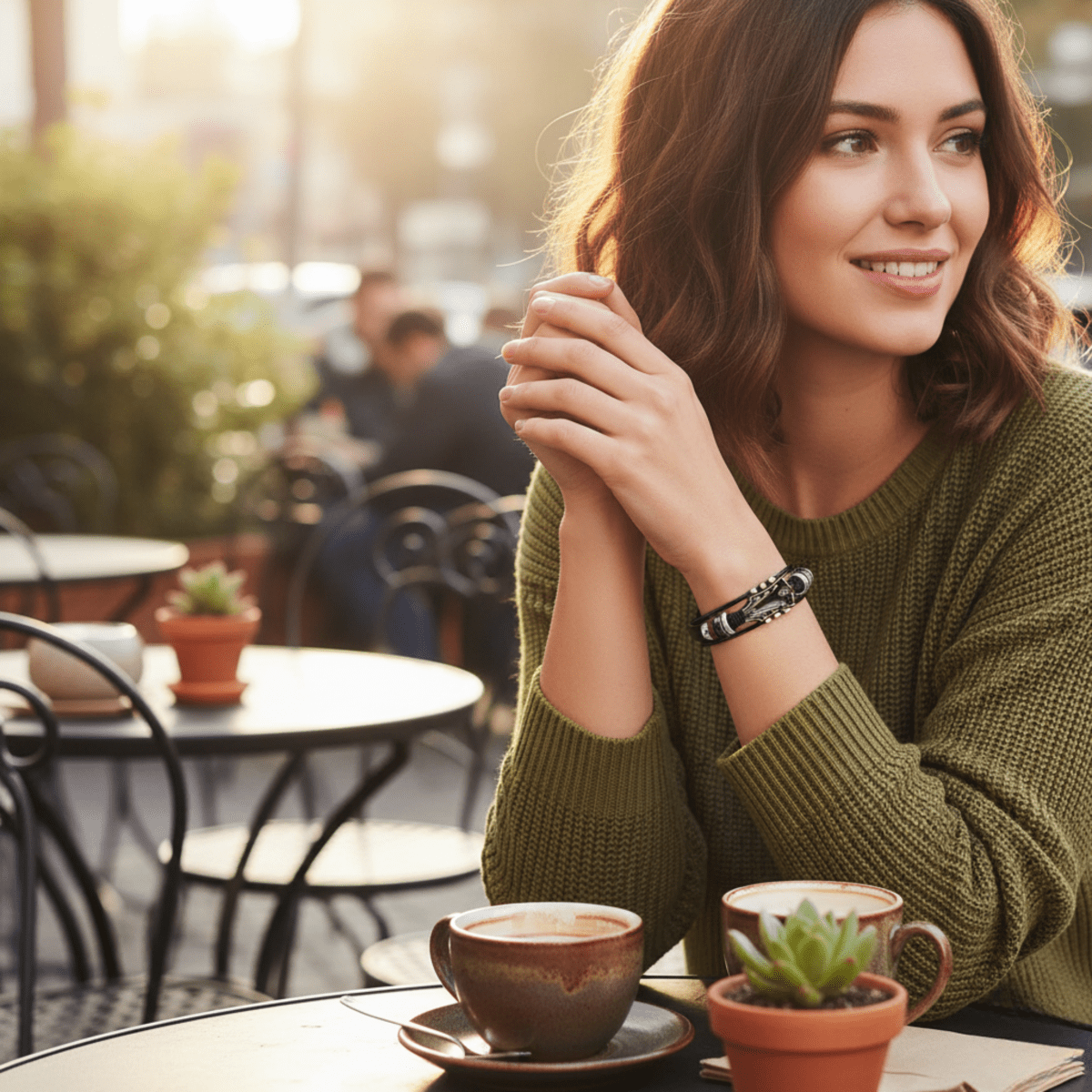 BowLift | Leather Bracelet with Guitar-Inspired Design