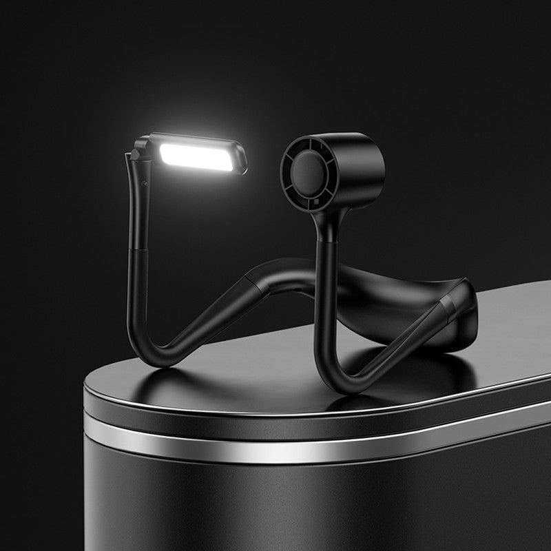 BowLift | 2-In-1 LED Usb Hanging Neck Light & Fan