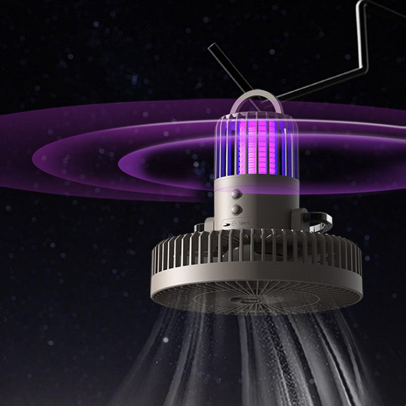 BowLift | Outdoor 4-In-1 Mosquito Repellent Power Bank Night Light Fan