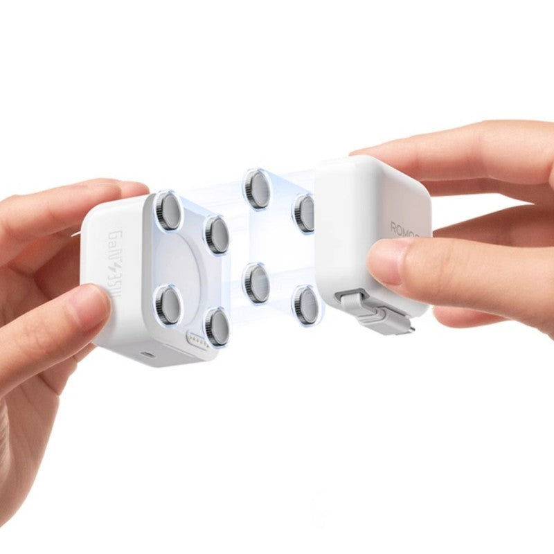 BowLift | 35W Dual-Port Built-In Cable Fast Charger Kit (US Standard)