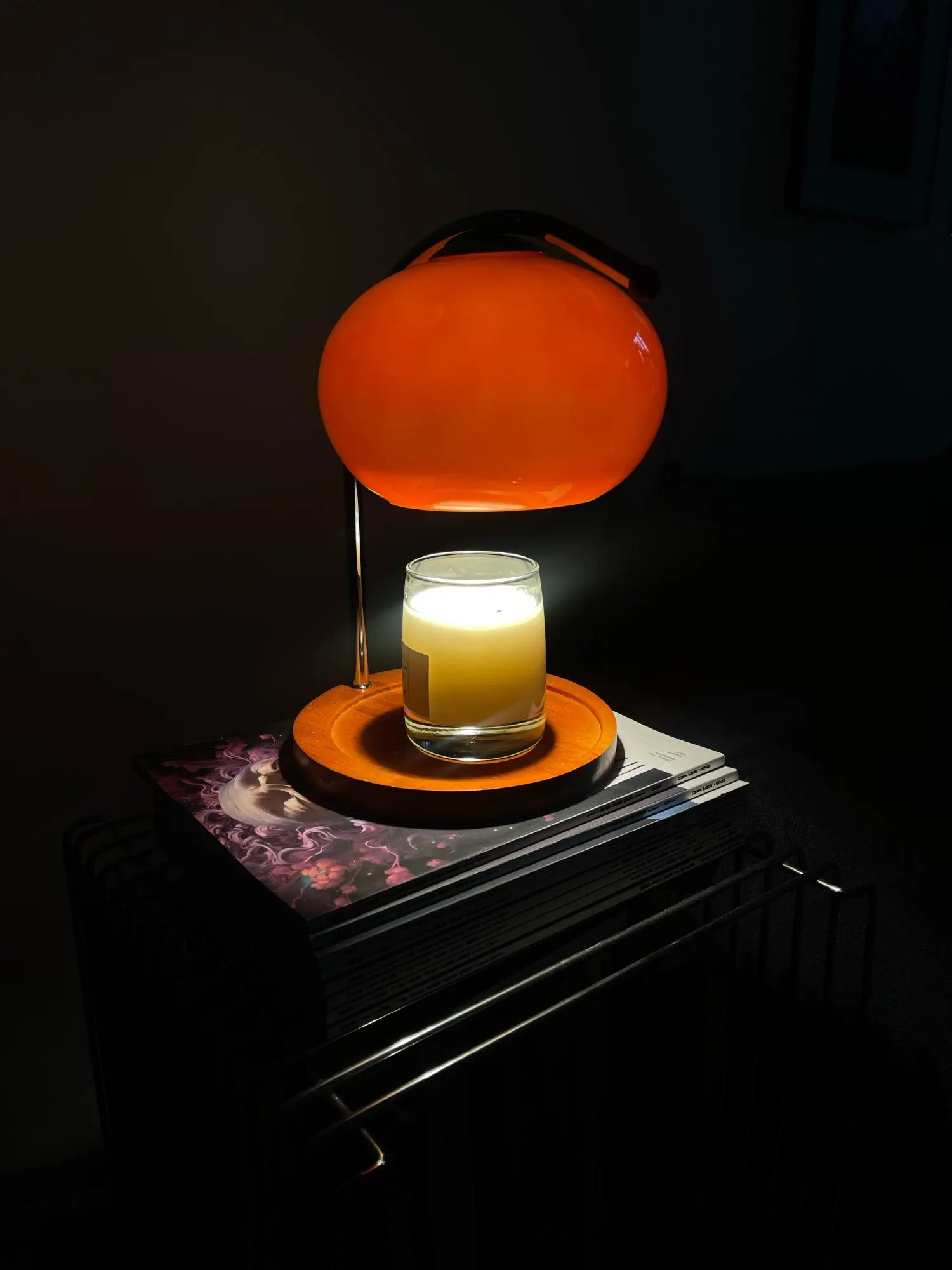 ÉclatCandle – Stylish Multifunctional Table Lamp and Candle Holder Bowlift