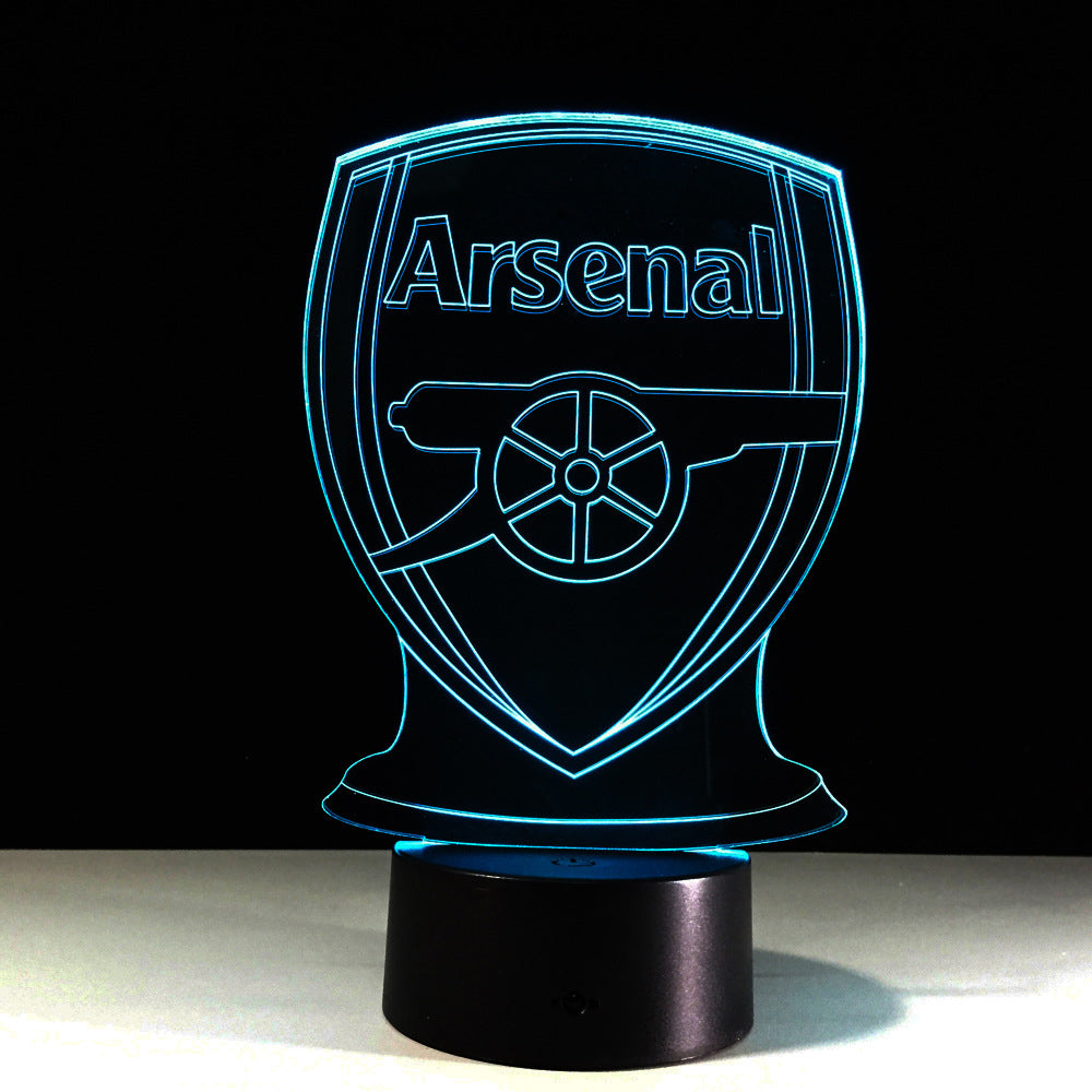 BowLift | Football Arsenal 3D Optical Illusion Lamp