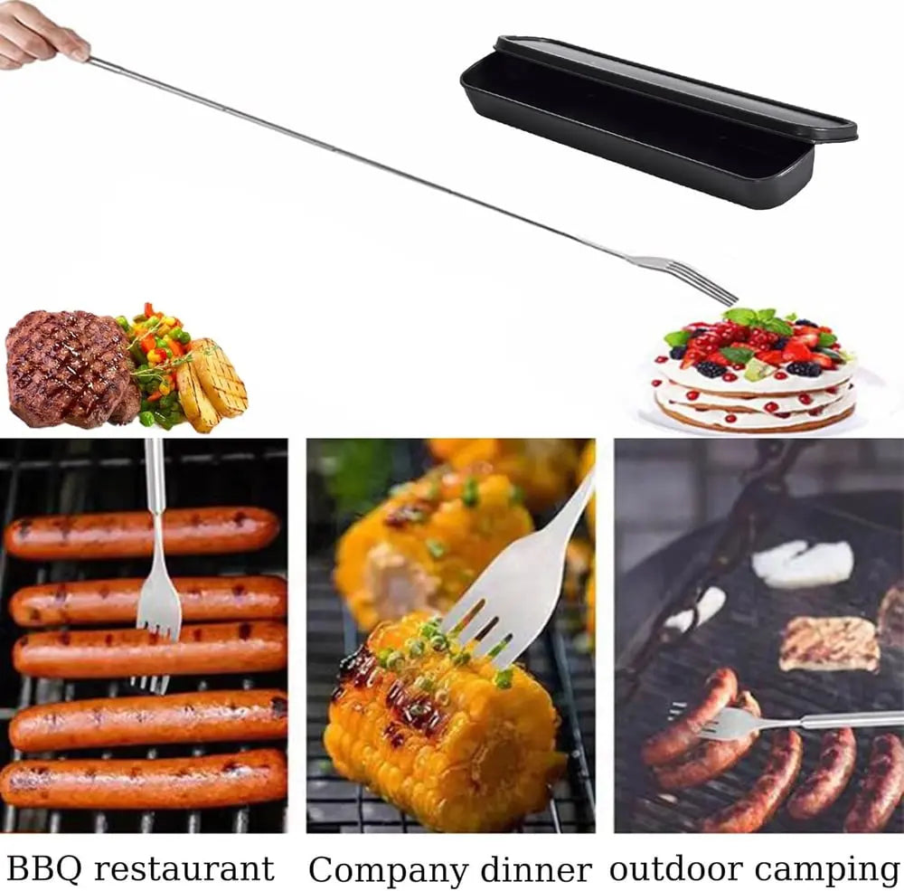 BowLift | Expandable Stainless Steel Fork – For surprising fork gags & festive mood