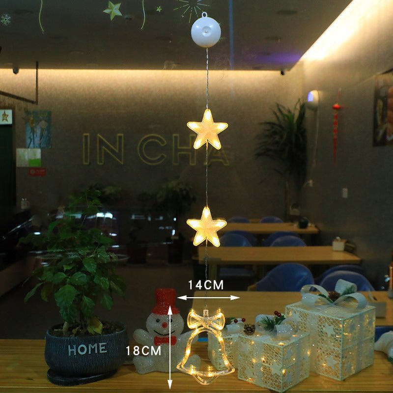 BowLift | LED Christmas lights with suction cups for glass and mirrors