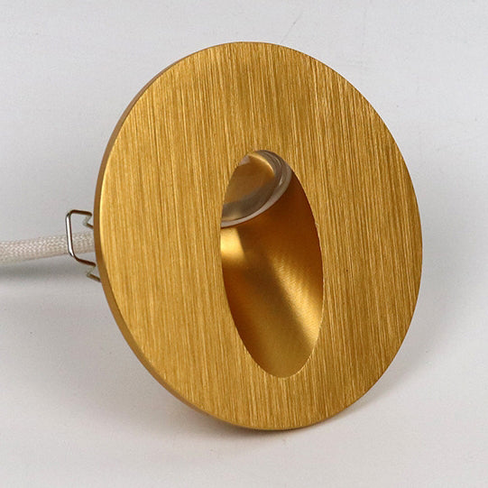 BowLift | Modern Art Deco Round Square Aluminum Waterproof LED Wall Light for Hallways