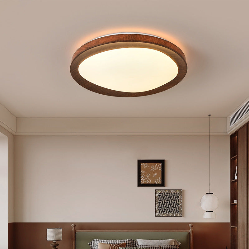 BowLift | Simplicity Iron Acrylic Round LED Ceiling Lamp for Bedroom
