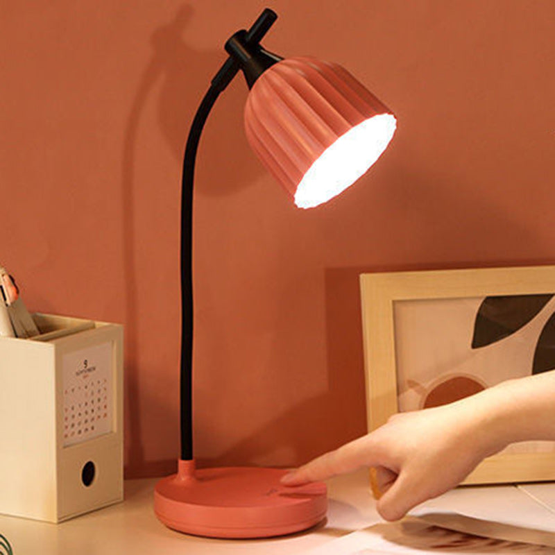 BowLift | Modern Minimalistic Round Folded ABS LED Table Lamp For Living Room