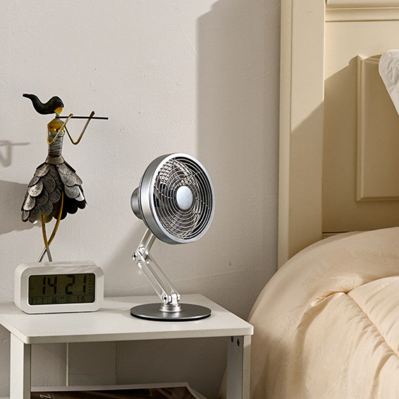 BowLift | Desktop 360° Rotatable Foldable Metal Mini Fan