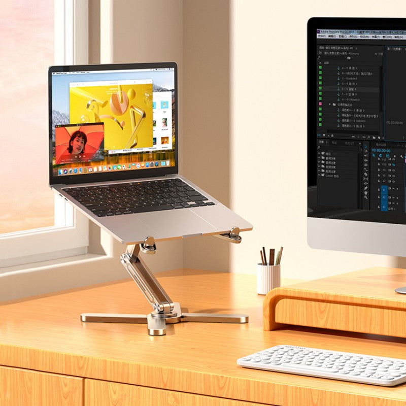 BowLift | 360° Rotating Cooling Foldable Laptop Stand