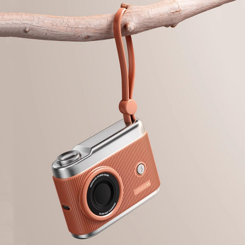 BowLift | 10000mAh Compact Portable Power Bank With Built-In Cables