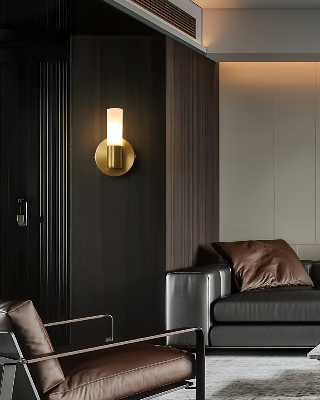 BowLift | CylindraGlow – Chic Cylindrical Wall Lamp for Timeless Ambience