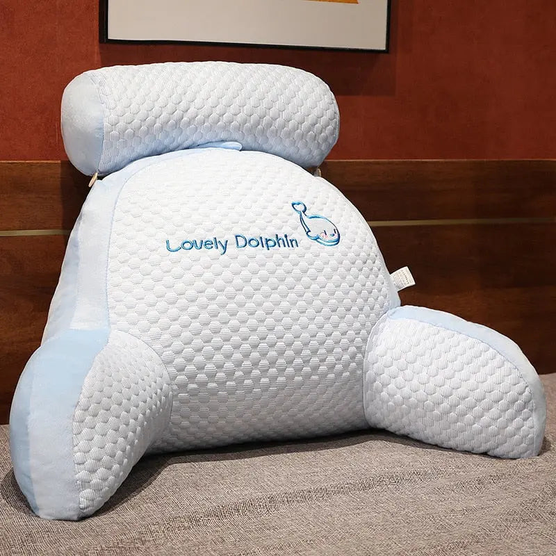 BowLift | Ergonomic Triangle Pillow – Perfect Support & Comfort for Back, Neck & Legs!