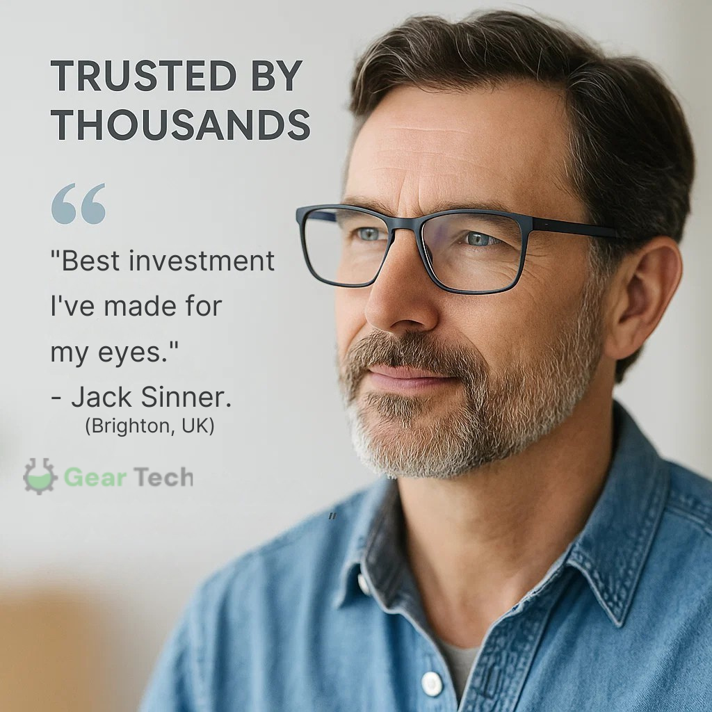 BowLift | Progressive Multifocal Glasses for Clear Vision - German Intelligent Design for Everyday Use