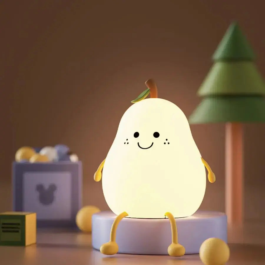 BowLift | Pear-shaped night light made of silicone