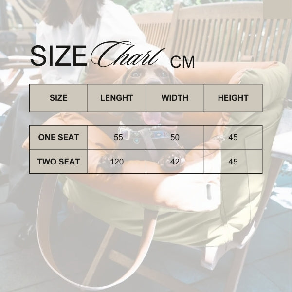 BowLift | Large Deluxe Car Dog Bed | Back Seat Extender & Car Seat Protection