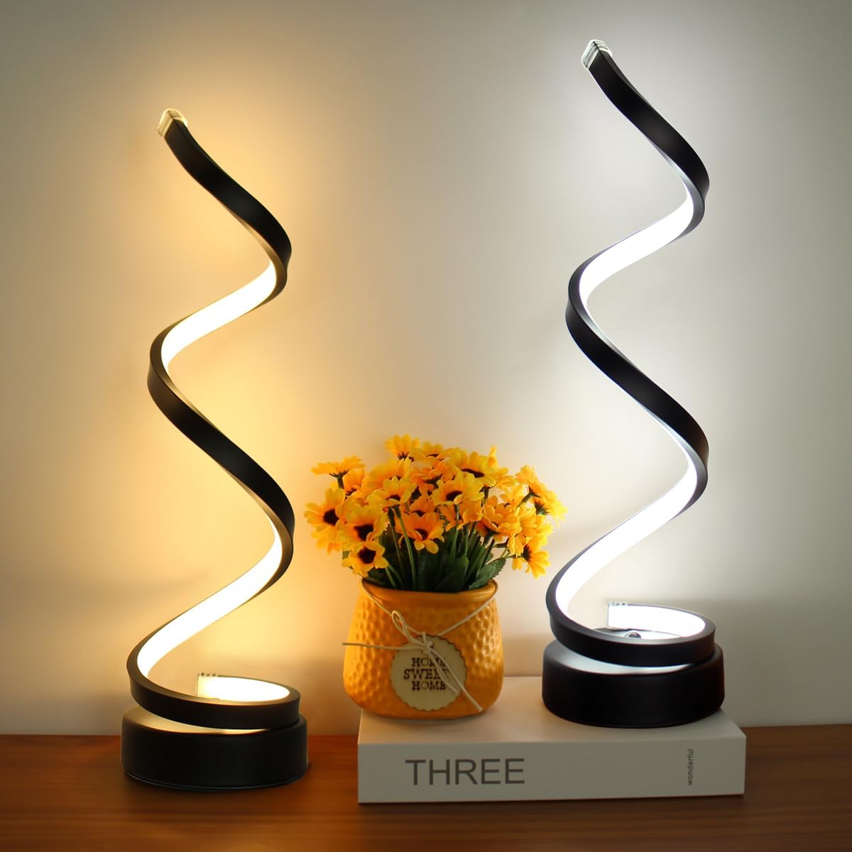 BowLift | LED Table Lamp Modern Spiral Design