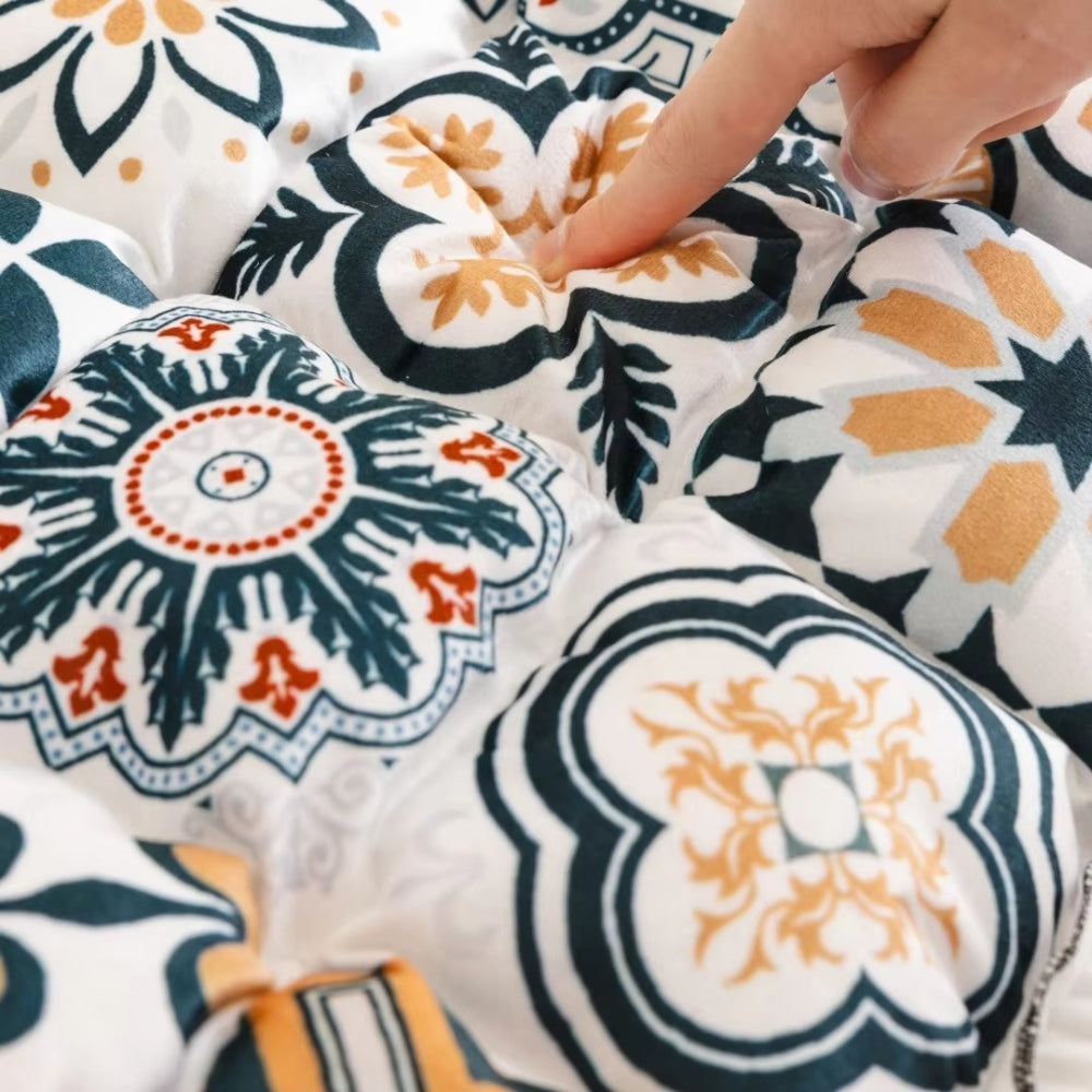 BowLift | Bohemian Printed Quilted Sofa Cover