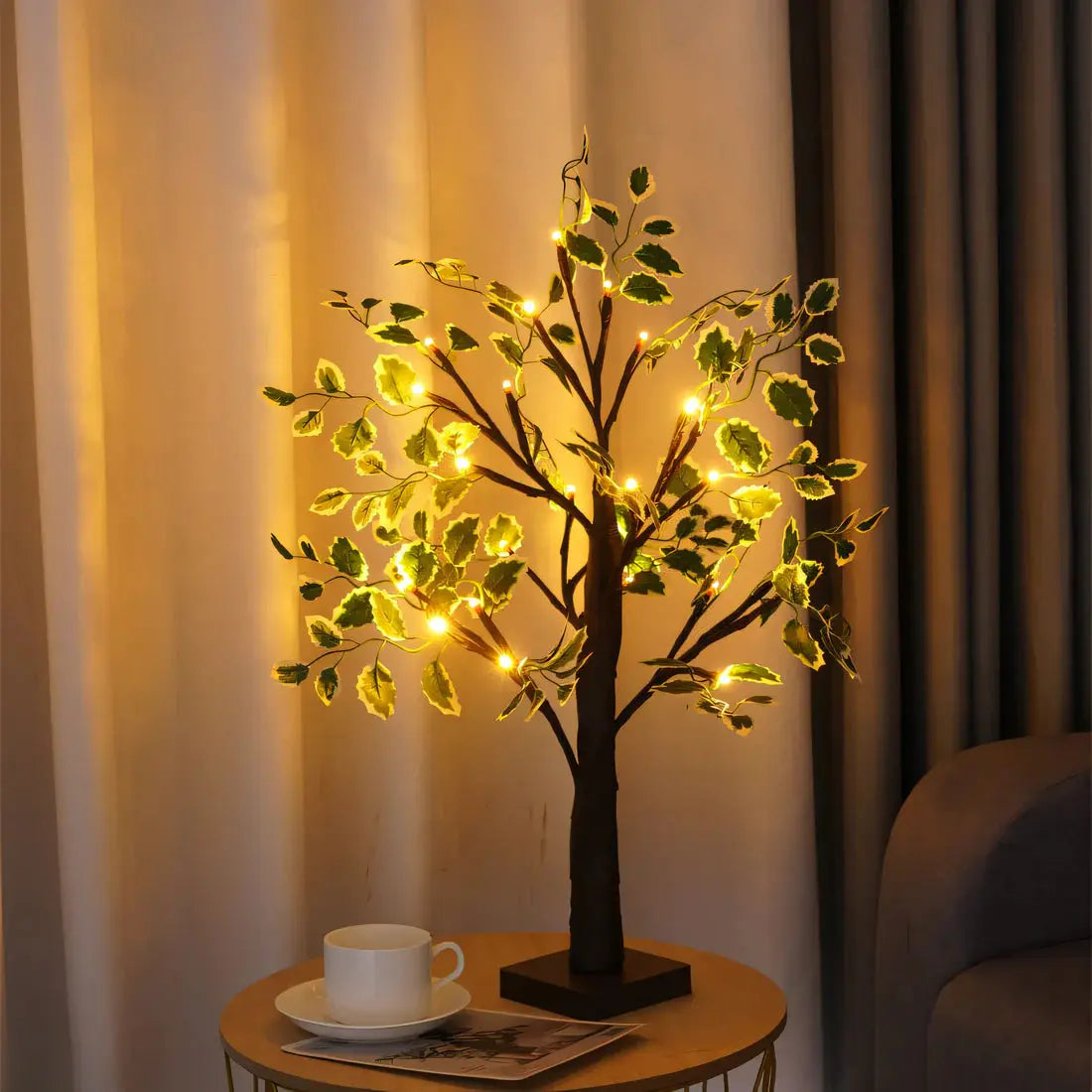 BowLift | Magical BrightTree Table Lamp – Elegant Tree Design with Warm LED Light
