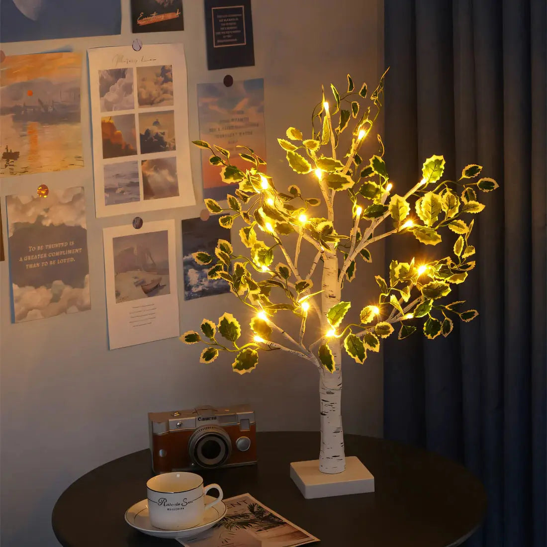 BowLift | Magical BrightTree Table Lamp – Elegant Tree Design with Warm LED Light