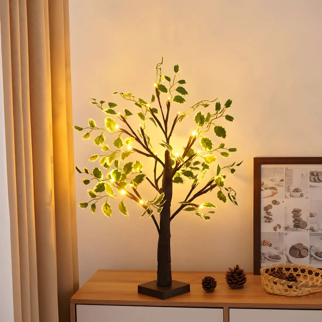 BowLift | Magical BrightTree Table Lamp – Elegant Tree Design with Warm LED Light