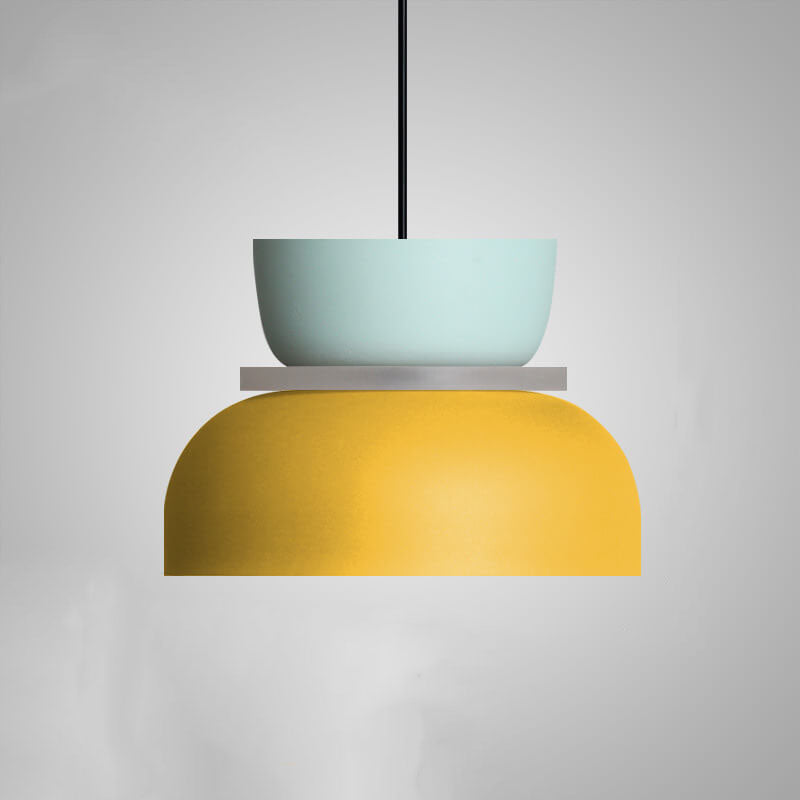 BowLift | Nordic Colorful Macaron 1-Light LED Pendant Light