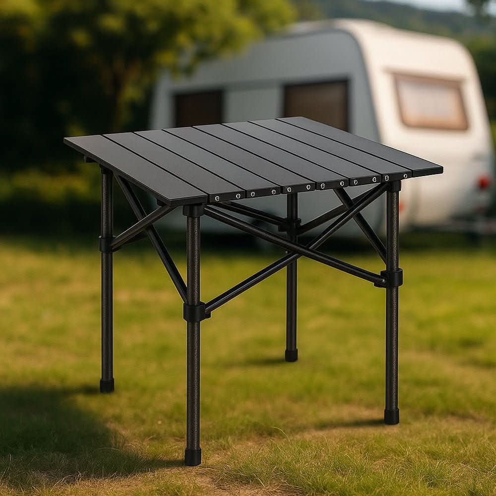 BowLift | Foldable outdoor table with heat-resistant & scratch-resistant surface