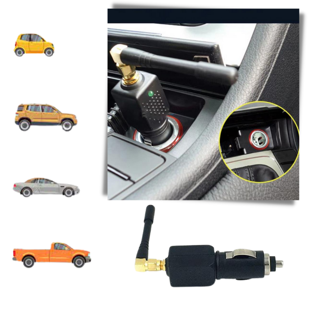 BowLift | Portable GPS Signal Blocker for Car | 12V Lighter Powered Privacy Device