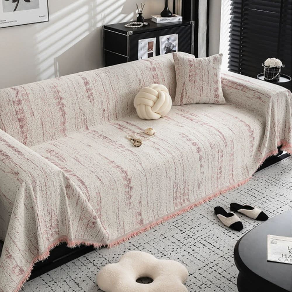 BowLift | Elegant chenille sofa cover with easy care