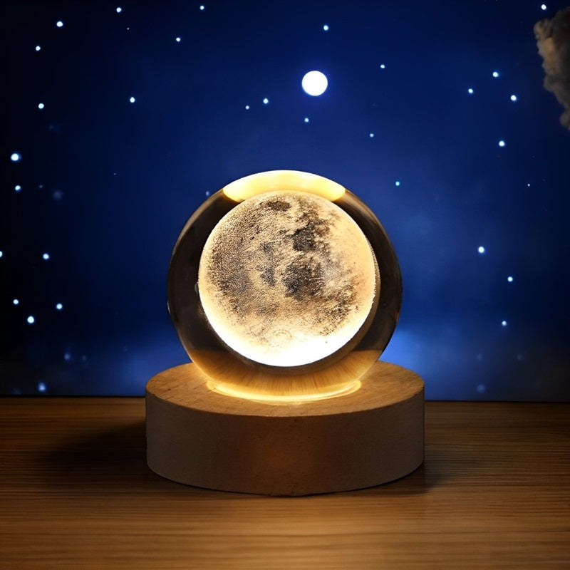 BowLift | 3D Crystal Ball Lamp