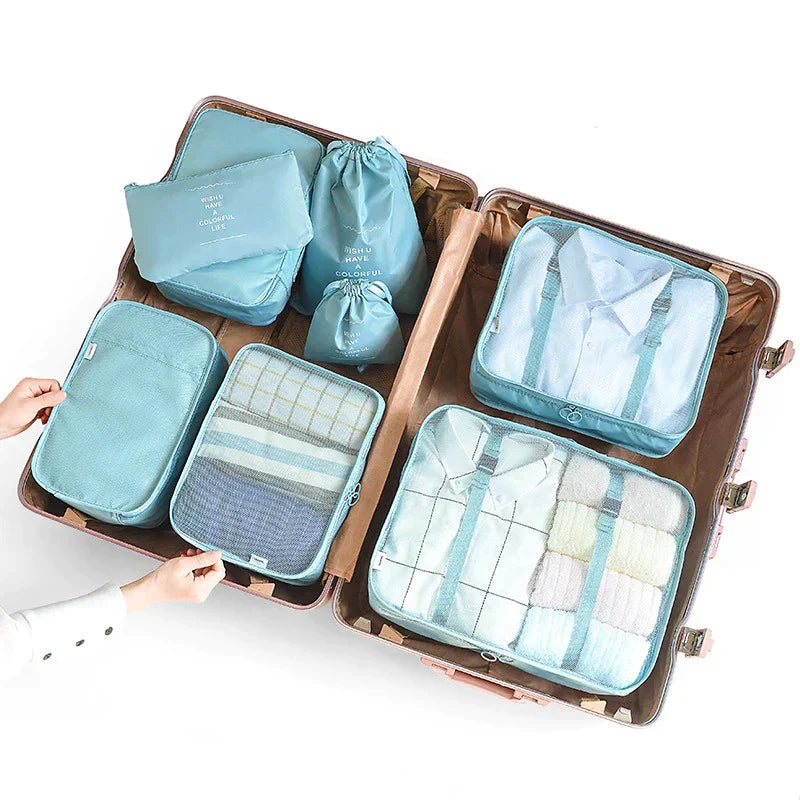 BowLift | Easy-Pack Travel Cubes | 8-Piece Set for Organized Packing & Hassle-Free Travel