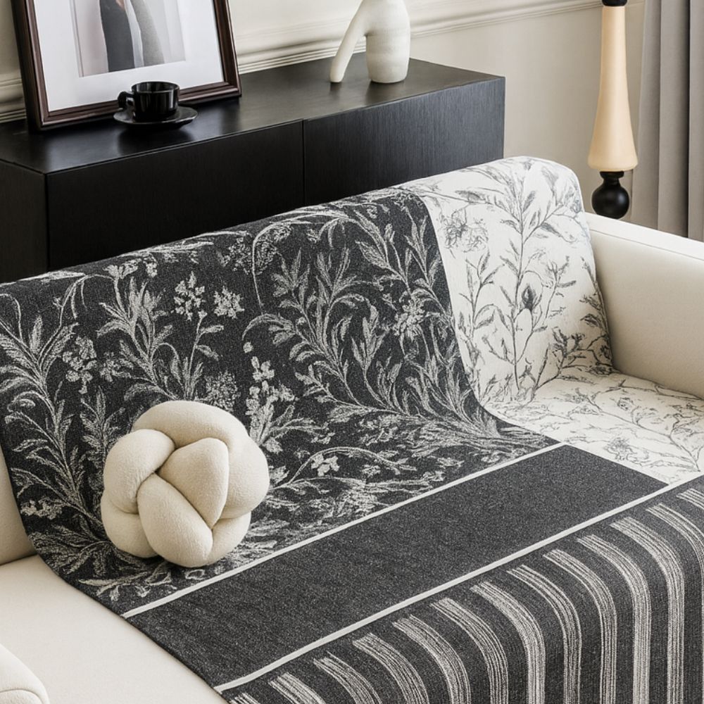 BowLift | Camellia Paris Chenille Sofa Cover