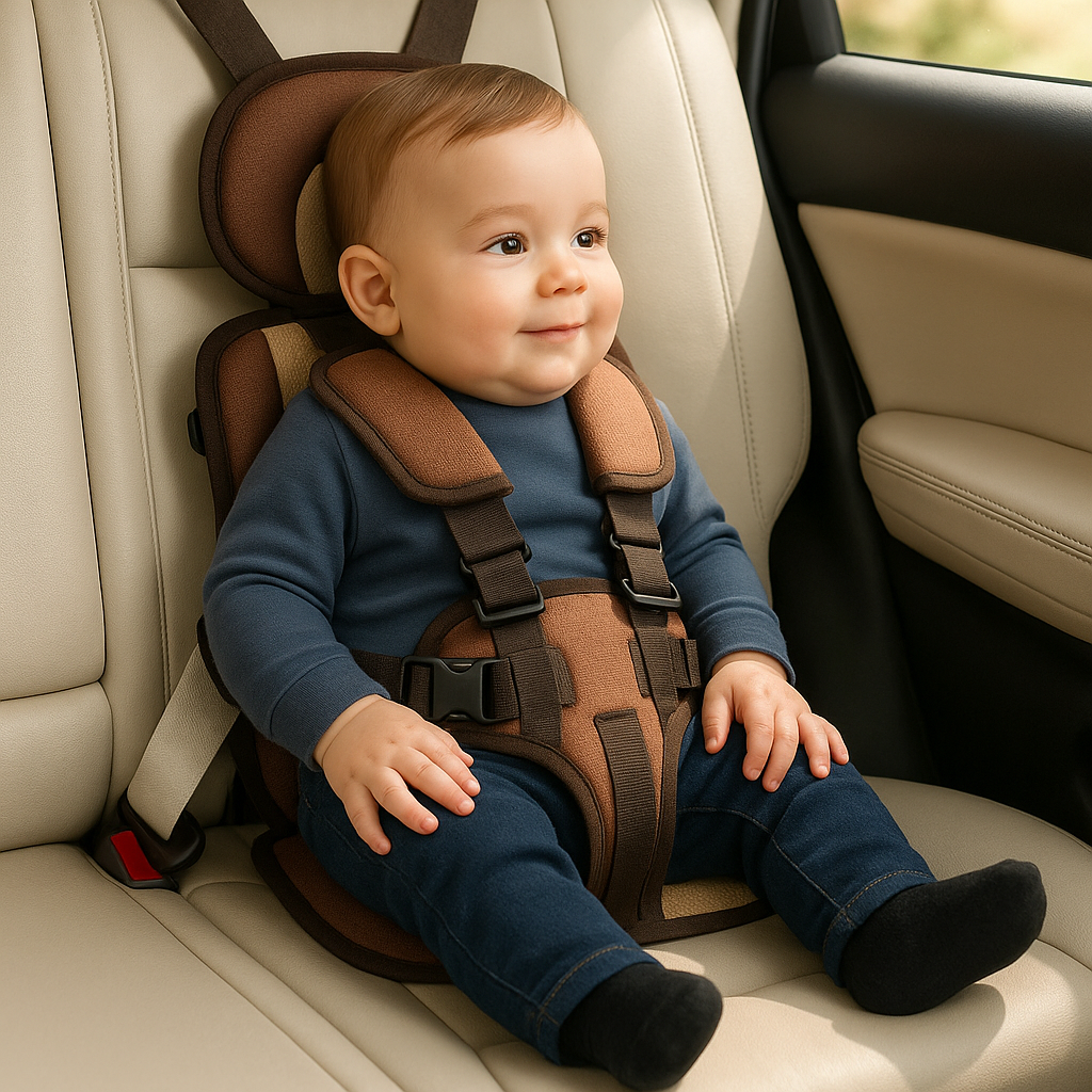 BowLift | Travel Car Seat Portable Toddler Booster Safety Compact Harness Foldable