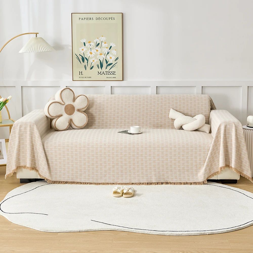 BowLift | Casa Serene Geometric Sofa Cover